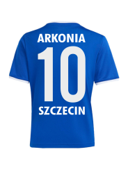 Koszulka meczowa Arkonia Szczecin z numerem zawodnika